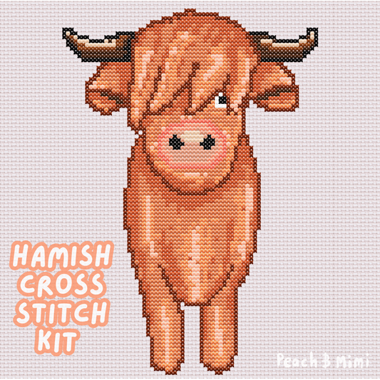 Hamish Cross Stitch Kit