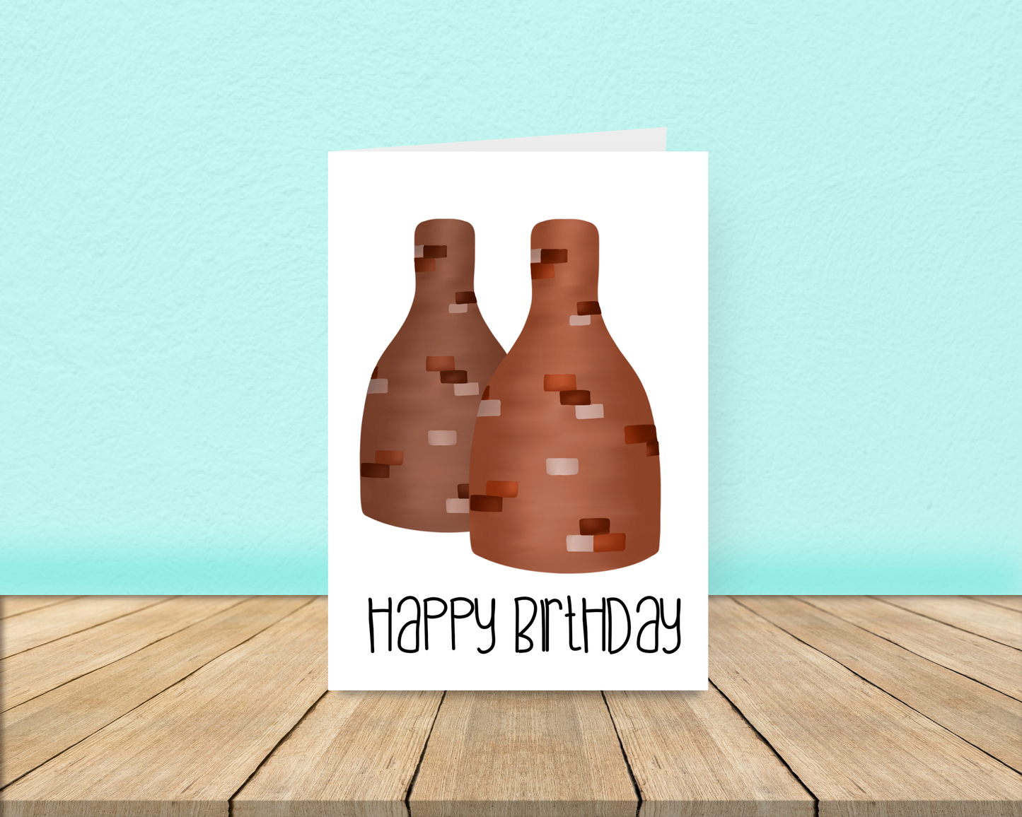 Bottle Kiln Birthday Card