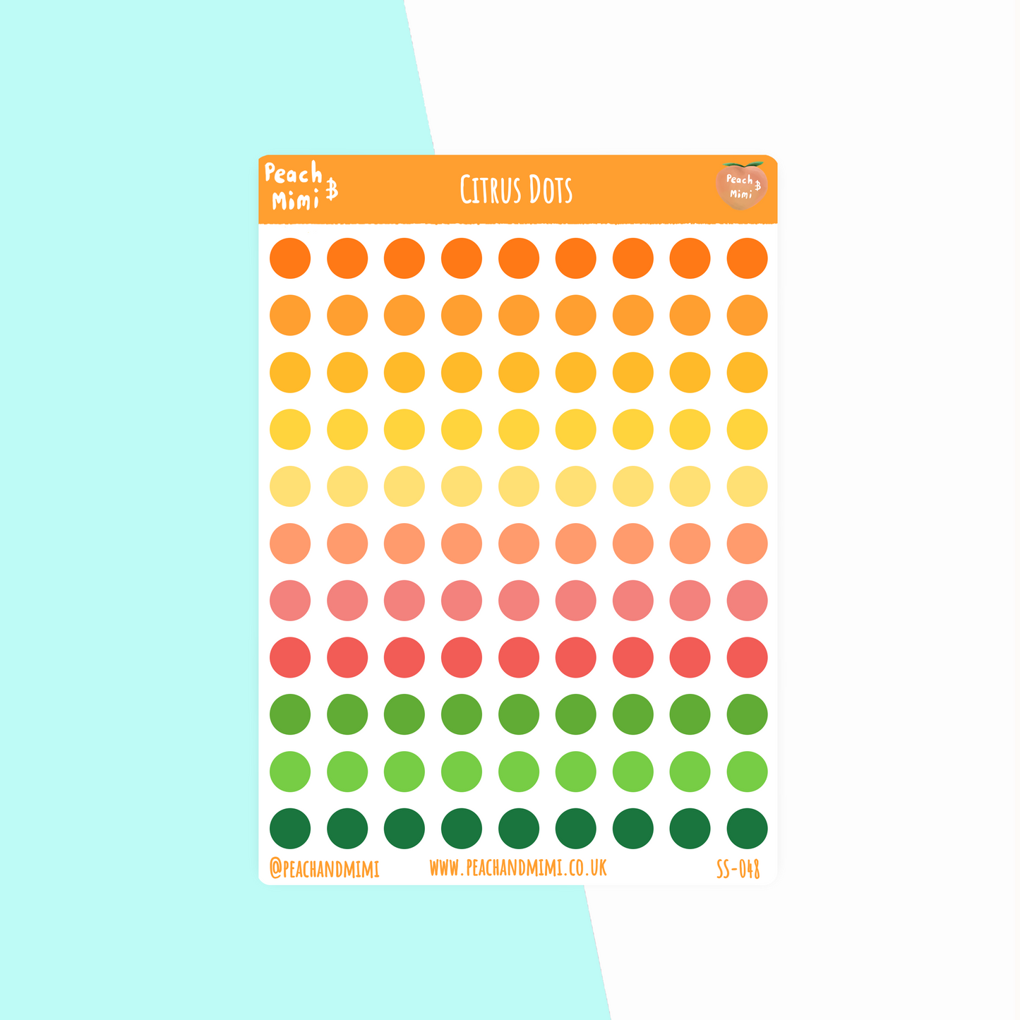 Dots Planner Stickers