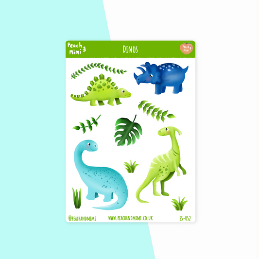 Dino's Sticker Sheet