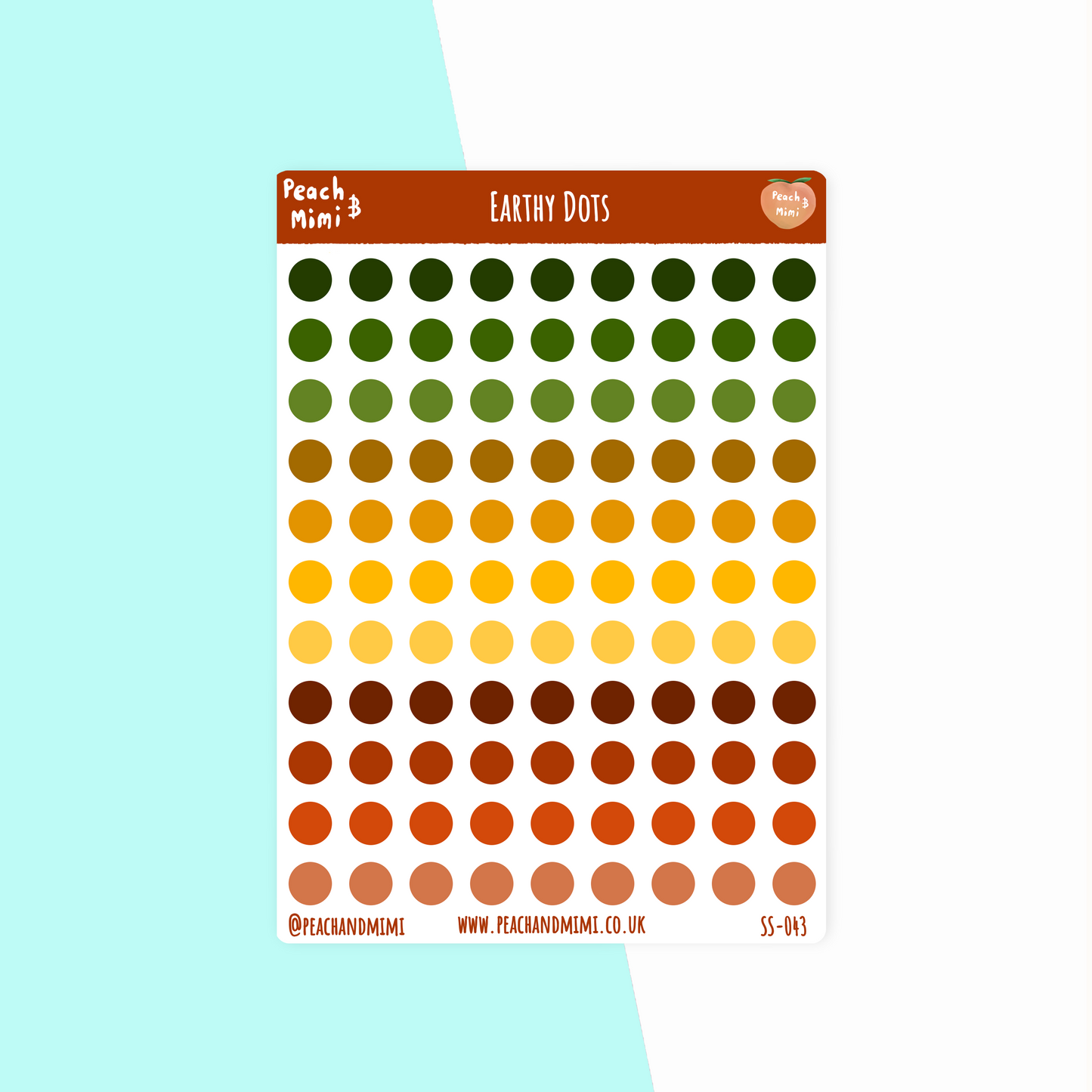 Dots Planner Stickers