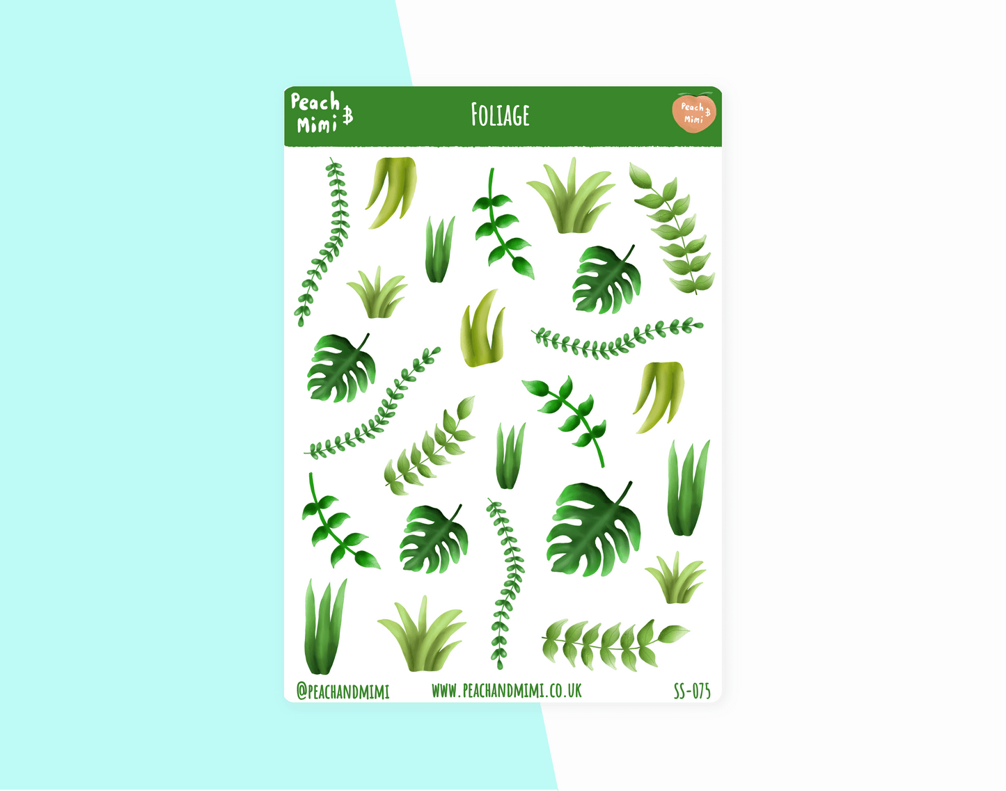 Foliage Planner Stickers