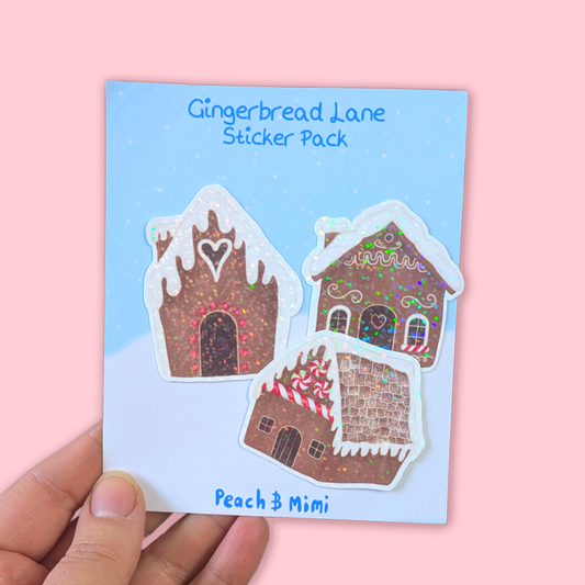 Gingerbread Lane Sticker Pack