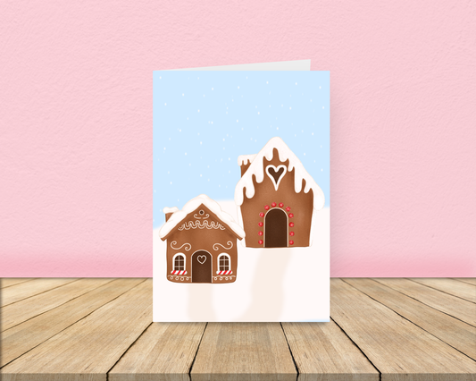 Gingerbread Lane Christmas Card