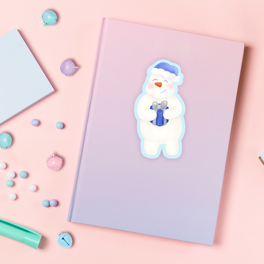 Jingles the Snowman Sticker