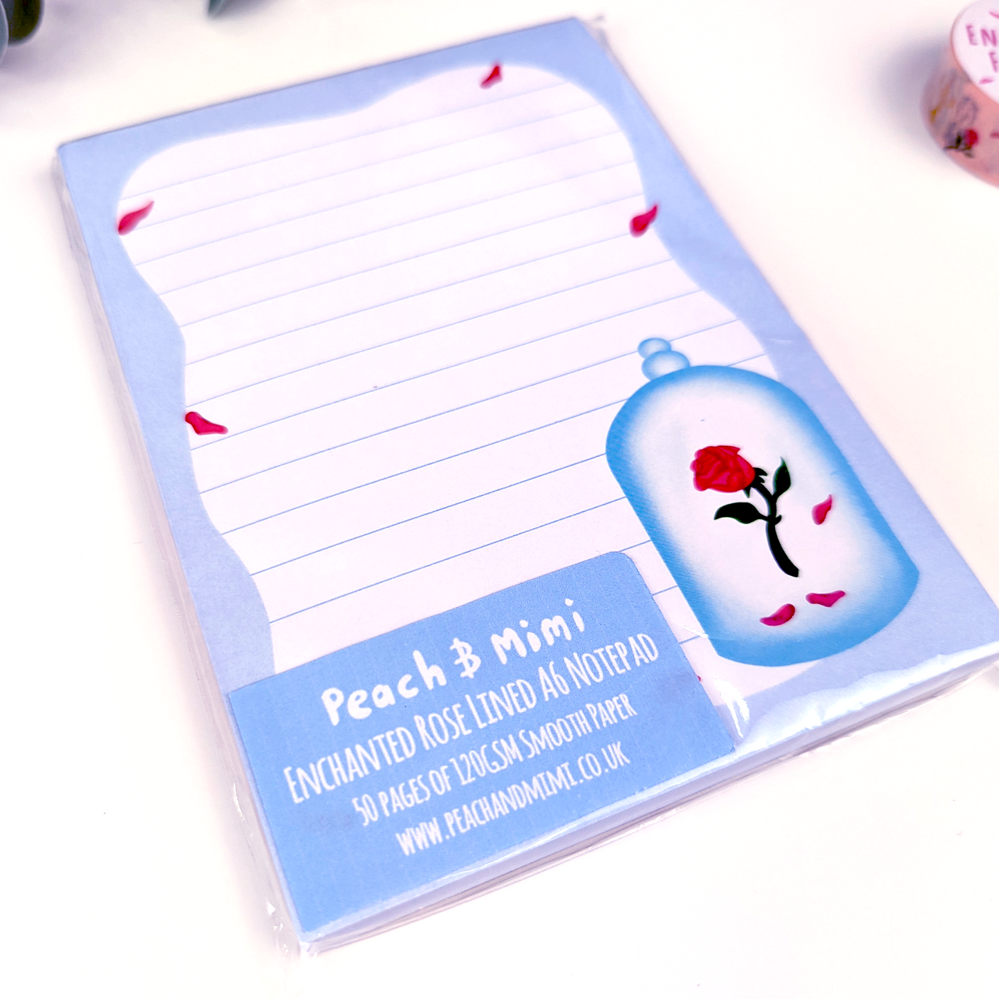 Enchanted Rose Notepad