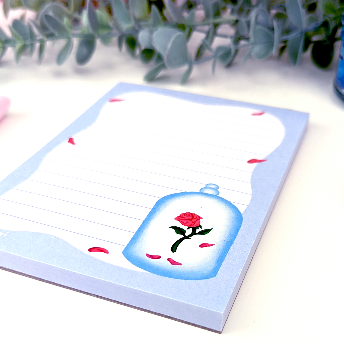 Enchanted Rose Notepad