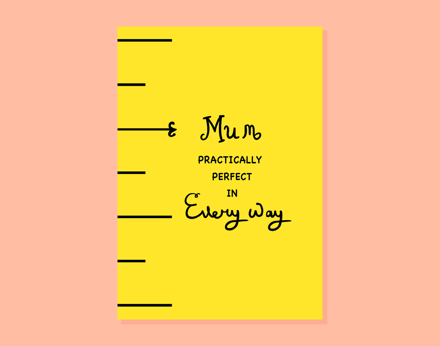 Practically Perfect Mother's Day Card