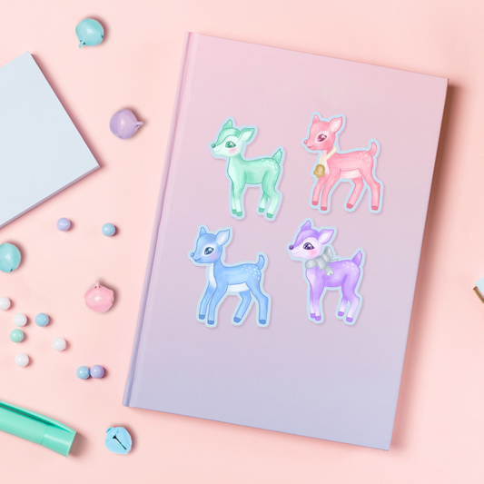 Pastel Deer Sticker Pack