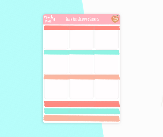 Box Planner Stickers