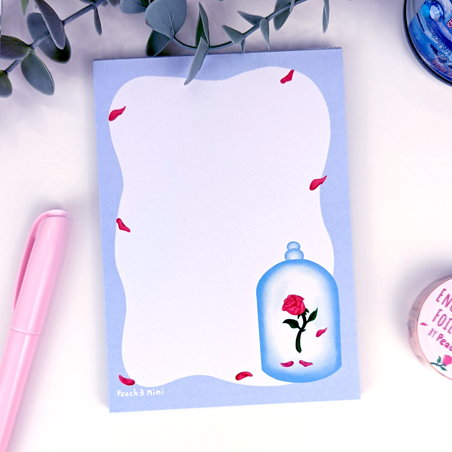 Enchanted Rose Notepad