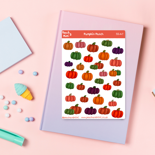 Pumpkin Patch Sticker Sheet