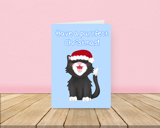 Purrfect Christmas Card