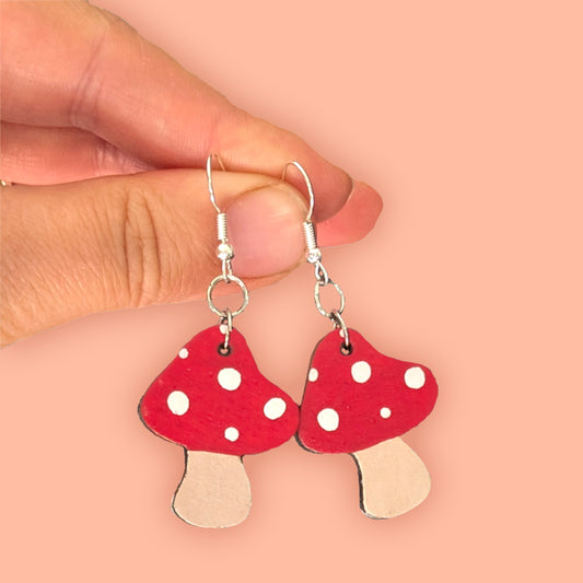 Shroom Dangle Earrings