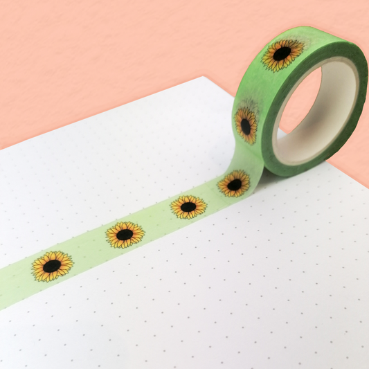 Sunflowers Washi