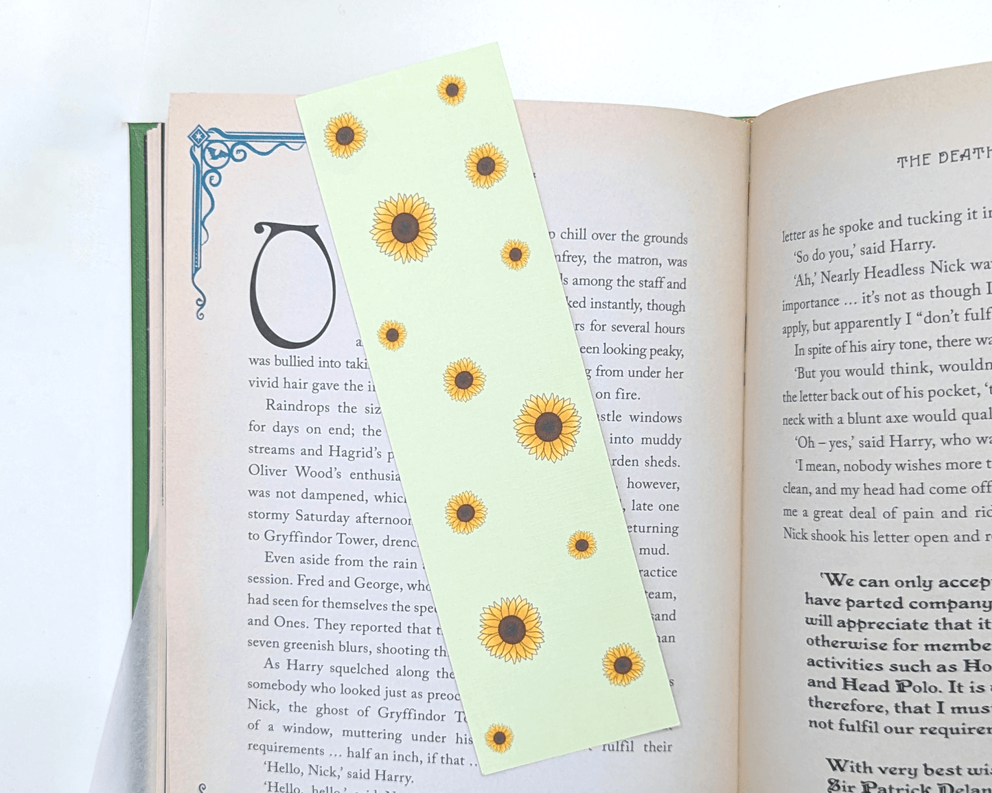 Sunflower Bookmark